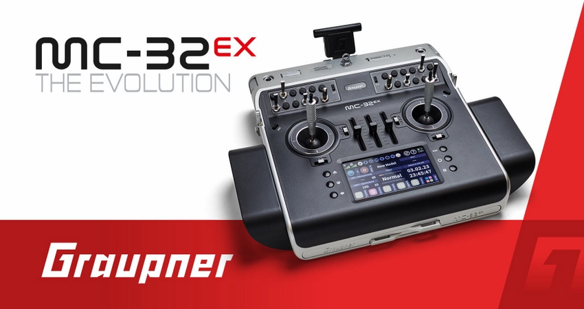 Graupner mc-32 EX HoTT Fernsteuerung